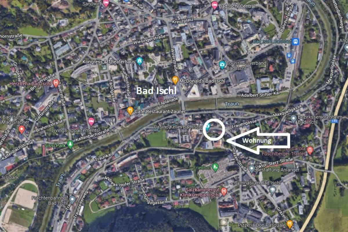 Lageplan | Objekt 738 | Daxner Immobilien, Bad Ischl, Ebensee