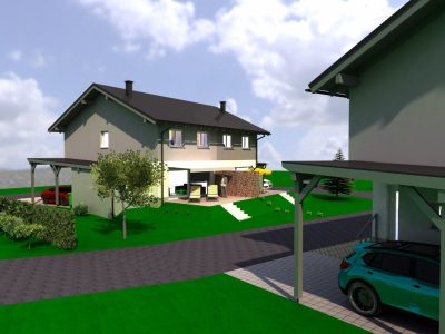 Neubau - Doppelhaushälfte in Ebensee am Traunsee zu kaufen - modernes Wohnen im Salzkammergut | Objekt 828 | Daxner Immobilien, Ebensee, Bad Ischl, Salzkammergut